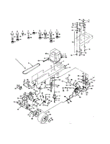 Drive parts for Craftsman Front-Engine Lawn Tractor 917255724 from AppliancePartsPros.com