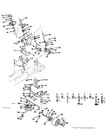 Steering And Front Axle parts for Craftsman Front-Engine Lawn Tractor 917255725 from AppliancePartsPros.com