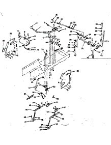 Lift Adjustment parts for Craftsman Front-Engine Lawn Tractor 917255725 from AppliancePartsPros.com