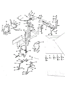 Lift Adjustment parts for Craftsman Front-Engine Lawn Tractor 917255726 from AppliancePartsPros.com