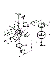 Engine 143.366192 (71 / 143) parts for Craftsman Front-Engine Lawn Tractor 917255727 from AppliancePartsPros.com