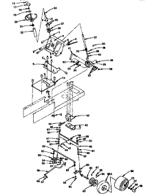 Steering And Front Axle parts for Craftsman Front-Engine Lawn Tractor 917255727 from AppliancePartsPros.com
