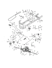 Ground Drive parts for Craftsman Front-Engine Lawn Tractor 917255729 from AppliancePartsPros.com