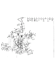 Mower Deck parts for Craftsman Front-Engine Lawn Tractor 917255730 from AppliancePartsPros.com