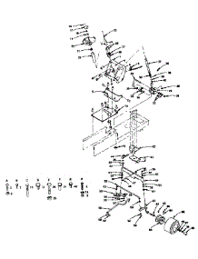 Steering And Front Axle parts for Craftsman Front-Engine Lawn Tractor 917255736 from AppliancePartsPros.com