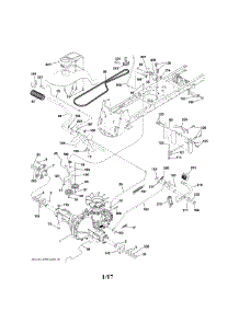 Ground Drive parts for Craftsman Front-Engine Lawn Tractor 917255738 from AppliancePartsPros.com