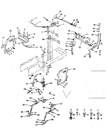 Lift Adjustment parts for Craftsman Front-Engine Lawn Tractor 917255742 from AppliancePartsPros.com