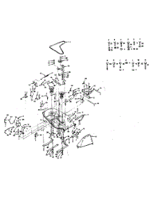 Mower Deck parts for Craftsman Front-Engine Lawn Tractor 917255742 from AppliancePartsPros.com