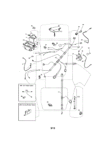 Electrical parts for Craftsman Front-Engine Lawn Tractor 917255743 from AppliancePartsPros.com