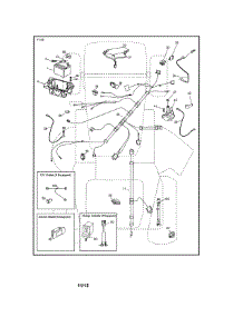 Electrical parts for Craftsman Front-Engine Lawn Tractor 917255744 from AppliancePartsPros.com