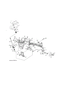 Steering parts for Craftsman Front-Engine Lawn Tractor 917255744 from AppliancePartsPros.com