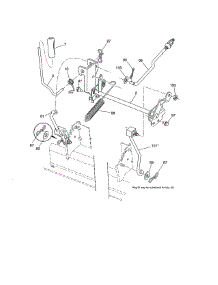 Lift parts for Craftsman Front-Engine Lawn Tractor 917255744 from AppliancePartsPros.com