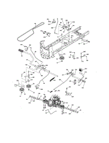 Ground Drive parts for Craftsman Front-Engine Lawn Tractor 917255745 from AppliancePartsPros.com