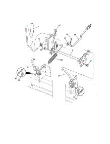 Lift Assembly parts for Craftsman Front-Engine Lawn Tractor 917255810 from AppliancePartsPros.com