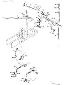 Lift Adjustment parts for Craftsman Front-Engine Lawn Tractor 917255810 (1987) from AppliancePartsPros.com