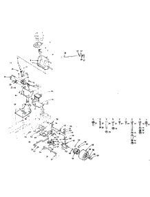Steering Assembly parts for Craftsman Front-Engine Lawn Tractor 917255813 (1987) from AppliancePartsPros.com
