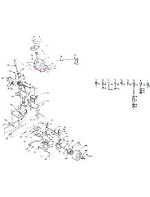 Steering Assembly parts for Craftsman Front-Engine Lawn Tractor 917255821 from AppliancePartsPros.com