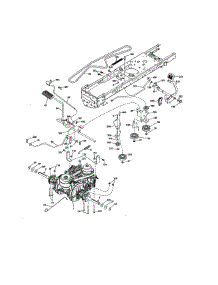 Ground Drive parts for Craftsman Front-Engine Lawn Tractor 917255830 from AppliancePartsPros.com
