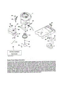 Engine parts for Craftsman Front-Engine Lawn Tractor 917255830 from AppliancePartsPros.com