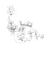 Steering parts for Craftsman Front-Engine Lawn Tractor 917255830 from AppliancePartsPros.com
