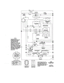 Schematic Diagram parts for Craftsman Front-Engine Lawn Tractor 917255830 from AppliancePartsPros.com