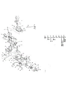Steering Assembly parts for Craftsman Front-Engine Lawn Tractor 917255830 (1987) from AppliancePartsPros.com