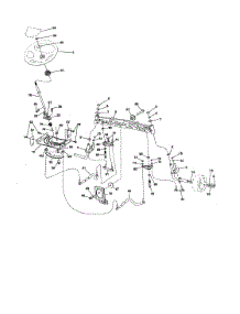 Steering Assembly parts for Craftsman Front-Engine Lawn Tractor 917255840 from AppliancePartsPros.com