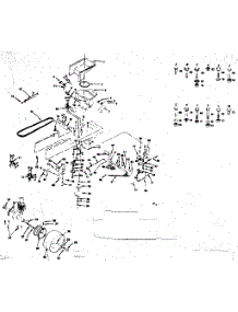 Drive parts for Craftsman Front-Engine Lawn Tractor 917255850 from AppliancePartsPros.com