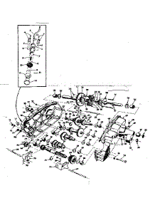 Transaxle parts for Craftsman Front-Engine Lawn Tractor 91725590 from AppliancePartsPros.com