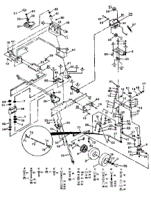 Steering Assembly parts for Craftsman Front-Engine Lawn Tractor 9172559102 from AppliancePartsPros.com