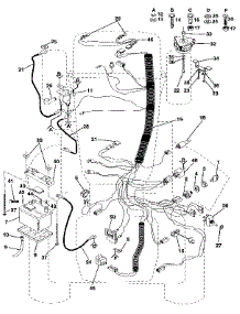Electrical parts for Craftsman Front-Engine Lawn Tractor 9172559103 from AppliancePartsPros.com