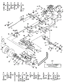 Drive parts for Craftsman Front-Engine Lawn Tractor 9172559105 from AppliancePartsPros.com