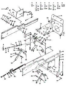 Lift Adjustment parts for Craftsman Front-Engine Lawn Tractor 9172559105 from AppliancePartsPros.com