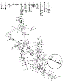 Steering parts for Craftsman Front-Engine Lawn Tractor 917255911 from AppliancePartsPros.com