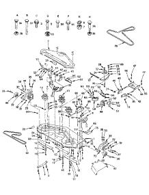 Mower parts for Craftsman Front-Engine Lawn Tractor 917255911 from AppliancePartsPros.com