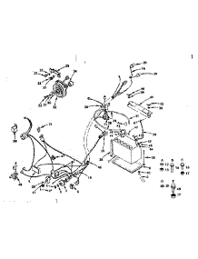 Electrical parts for Craftsman Front-Engine Lawn Tractor 917255913 from AppliancePartsPros.com