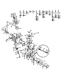 Steering parts for Craftsman Front-Engine Lawn Tractor 917255913 from AppliancePartsPros.com