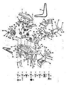 Mower parts for Craftsman Front-Engine Lawn Tractor 917255913 from AppliancePartsPros.com