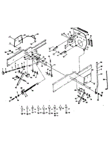 Mower Lift parts for Craftsman Front-Engine Lawn Tractor 917255914 from AppliancePartsPros.com