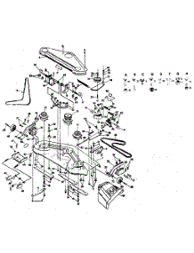 Mower parts for Craftsman Front-Engine Lawn Tractor 917255914 from AppliancePartsPros.com