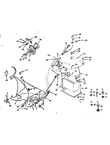 Electrical parts for Craftsman Front-Engine Lawn Tractor 917255915 from AppliancePartsPros.com
