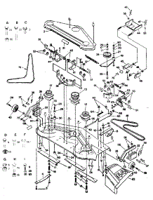 Mower parts for Craftsman Front-Engine Lawn Tractor 917255916 from AppliancePartsPros.com