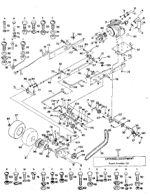 Ground Drive parts for Craftsman Front-Engine Lawn Tractor 917255917 from AppliancePartsPros.com