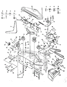 Mower parts for Craftsman Front-Engine Lawn Tractor 917255917 from AppliancePartsPros.com