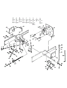 Mower Lift parts for Craftsman Front-Engine Lawn Tractor 917255918 from AppliancePartsPros.com