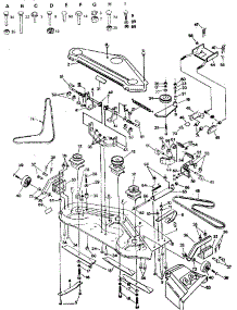 Mower parts for Craftsman Front-Engine Lawn Tractor 917255918 from AppliancePartsPros.com