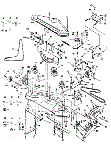 Mower parts for Craftsman Front-Engine Lawn Tractor 917255919 from AppliancePartsPros.com