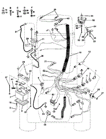 Electrical parts for Craftsman Front-Engine Lawn Tractor 917255930 from AppliancePartsPros.com