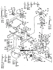 Steering Assembly parts for Craftsman Front-Engine Lawn Tractor 917255930 from AppliancePartsPros.com