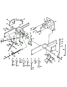Lift Adjustment parts for Craftsman Front-Engine Lawn Tractor 917255930 from AppliancePartsPros.com